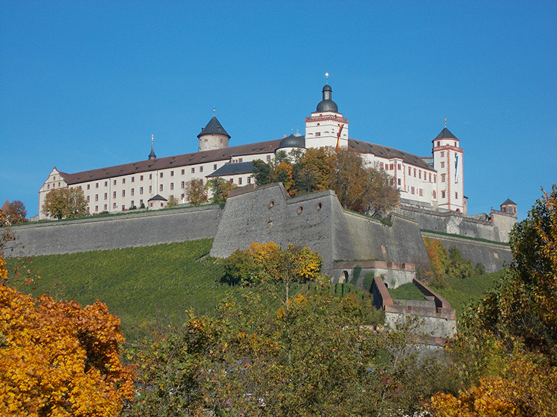 Der Anblick von der Löwenbrücke aus