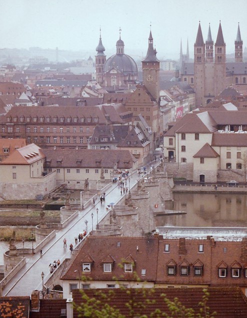 Alte Mainbrücke anno 90er