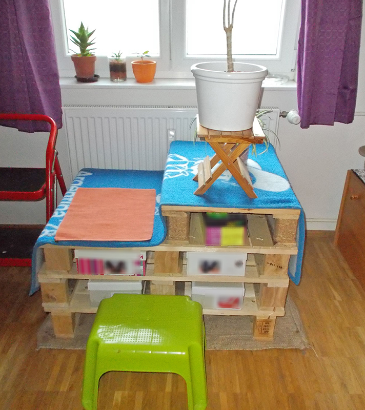 Palettenbank