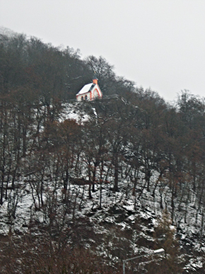 Blick Ottilienkapelle